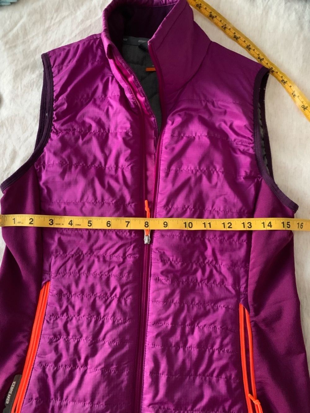 Icebreaker Vest women’s size S Magenta - Picture 3 of 8